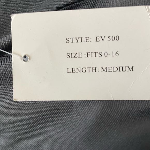 New Chic Flirty Girls Fashion One Size Fits All Gray Convertible Dress - Picture 4 of 4